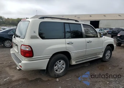 1999 Lexus Lx 470 из США, поврежденный, VIN JT6HT00W8X0049799